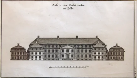View of the Celle Goal, Workhouse and Madhouse